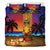 Hawaiian Tiki Halloween Sunset on Beach Polynesian Bedding Set - Polynesian Pride