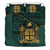 Polynesian Duvet Cover Set - Fiji Bedding Set Dark Green Grreen - Polynesian Pride