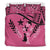 Kosrae Duvet Cover Set - Kosrae Flag Pink Pink - Polynesian Pride