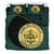 Palau Duvet Cover Set - Palau Coat Of Arms Dark Green Green - Polynesian Pride