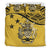 Solomon Island Duvet Cover Set - Flag & Coat Of Arms Yellow Yellow - Polynesian Pride