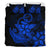 Hawaiian Anchor Plumeria Hamerhead Shark Polynesian Bedding Set - Blue - Polynesian Pride