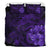 Hawaiian Hibiscus Whale Turtle Dance Polynesian Bedding Set - Purple - Polynesian Pride