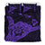 Hawaiian Shaka Aloha Map Polynesian Bedding Set Purple - Polynesian Pride