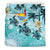 Polynesian Duvet Cover Set - Kiribati Bedding Set Blue Turtle Hibiscus Blue - Polynesian Pride