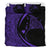 Hawaiian Map Manta Ray Polynesian Bedding Set - Purple - Circle Style - Polynesian Pride