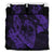 Hawaiian Fish Hook Hibiscus Banzai Surfing Polynesian Bedding Set Purple - Polynesian Pride