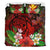 Hawaiian Map Hibiscus Plumeria Kanaka Bouquet Turtle Polynesian Bedding Set - Polynesian Pride