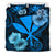 Polynesian Hawaii Duvet Cover Set - Hibiscus Blue - Polynesian Pride