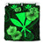 Polynesian Hawaii Duvet Cover Set - Hibiscus Green - Polynesian Pride