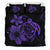 Hawaiian Map Turtle Hibiscus Plumeria Polynesian Bedding Set - Purple - Polynesian Pride