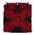 Polynesian Bedding Set - Palau Duvet Cover Set Map Red - Polynesian Pride