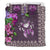 Polynesian Duvet Cover Set - Tahiti Bedding Set Turtle Hibiscus Purple Purple - Polynesian Pride