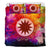 Polynesian Bedding Set Nauru Duvet Cover Set Bright Style Red - Polynesian Pride