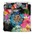 Hawaii Plumeria Hibiscus Wave Turtle Bedding Set - Polynesian Pride