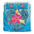 Hawaii Plumeria Deep Sea Circle Turtle Bedding Set - Polynesian Pride