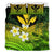 Kanaka Maoli (Hawaiian) Bedding Set, Polynesian Plumeria Banana Leaves Yellow - Polynesian Pride