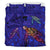 Hawaii Map Kanaka Turtle Bedding Set - Volcano Style - Galaxy - Polynesian Pride