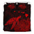 Hawaii Polynesian Hibiscus Turtle Map Bedding Set - AH - Red - Polynesian Pride