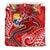 Tonga Bedding Set - Red Shark Polynesian Tattoo - Polynesian Pride