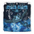 Hawaii Polynesian Turtle Waves Hibiscus Bedding Set - Erik Style - AH - Blue - Polynesian Pride