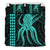 Hawaii Octopus KaKau Polynesian Bedding Set - Turquoise - Polynesian Pride