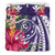 Hawaii Polynesian Turtle Tropical Hibiscus Plumeria Bedding Set - Purple - Polynesian Pride