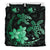 Hawaii Polynesian Turtle Plumeria Bedding Set - Pog Style Green - Polynesian Pride