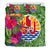 Tahiti Bedding Set - Hibiscus Polynesian Pattern Green Version - Polynesian Pride