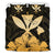 Hawaiian Kanaka Bedding Set Hibiscus Polynesian Love Gold - Polynesian Pride