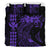 Hawaii Map Kanaka Polynesian Hula Girl Bedding Set - Purple - Polynesian Pride