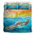 Hawaii Sunshine Palm Tree Polynesian Turtle Bedding Set - Polynesian Pride