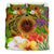 Tahiti Polynesian Bedding Set - Manta Ray Tropical Flowers (Reggae) - Polynesian Pride