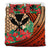 Kanaka Maoli (Hawaiian) Bedding Set - Lauhala Polynesian Hibiscus Red - Polynesian Pride