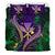 Hawaii Shark Polynesian Tropical Bedding Set - Purple - Polynesian Pride