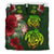 Hawaii Bedding Set - Turtle Hibiscus Pattern Hawaiian Bedding Set - Green - Polynesian Pride