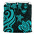 Guam Polynesian Bedding Set - Turquoise Tentacle Turtle - Polynesian Pride