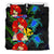 Kanaka Maoli (Hawaiian) Bedding Set - Polynesian Hibiscus Turtle Palm Leaves - Polynesian Pride