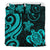 Chuuk Micronesian Bedding Set - Turquoise Tentacle Turtle - Polynesian Pride