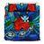 Kanaka Maoli (Hawaiian) Bedding Set - Polynesian Turtle And Hibiscus - Polynesian Pride