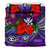 Kanaka Maoli (Hawaiian) Bedding Set - Polynesian Turtle And Hibiscus Purple - Polynesian Pride