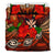 Kanaka Maoli (Hawaiian) Bedding Set - Polynesian Turtle And Hibiscus Red - Polynesian Pride