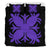 Hawaiian Bedding Set Royal Pattern - Black And Purple - A2 Style - Polynesian Pride