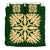 Hawaiian Bedding Set Royal Pattern - Green - A3 Style - Polynesian Pride