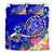 Tahiti Bedding Set - Turtle Plumeria (Blue) - Polynesian Pride