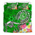 Tahiti Bedding Set - Turtle Plumeria (Green) - Polynesian Pride