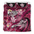 Kanaka Maoli (Hawaiian) Bedding Set - Waves Polynesian Turtle Hibiscus (Pink) - Polynesian Pride