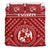 Tonga Bedding Set - Tonga Seal With Polynesian Tattoo Style (Red) - Polynesian Pride