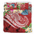 Fiji Polynesian Bedding Set - Summer Plumeria (Red) - Polynesian Pride