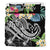 Kosrae Polynesian Bedding Set - Summer Plumeria (Black) - Polynesian Pride